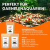 GARNELEN4YOU® Hauptfutter-Bundle: Carny & Planty + Baby Powder für Caridina Garnelen | Premium Garnelen-Hauptfutter