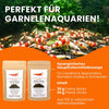GARNELEN4YOU® Hauptfutter-Bundle: Carny & Planty für Caridina und Neocaridina | Premium Garnelen-Hauptfutter