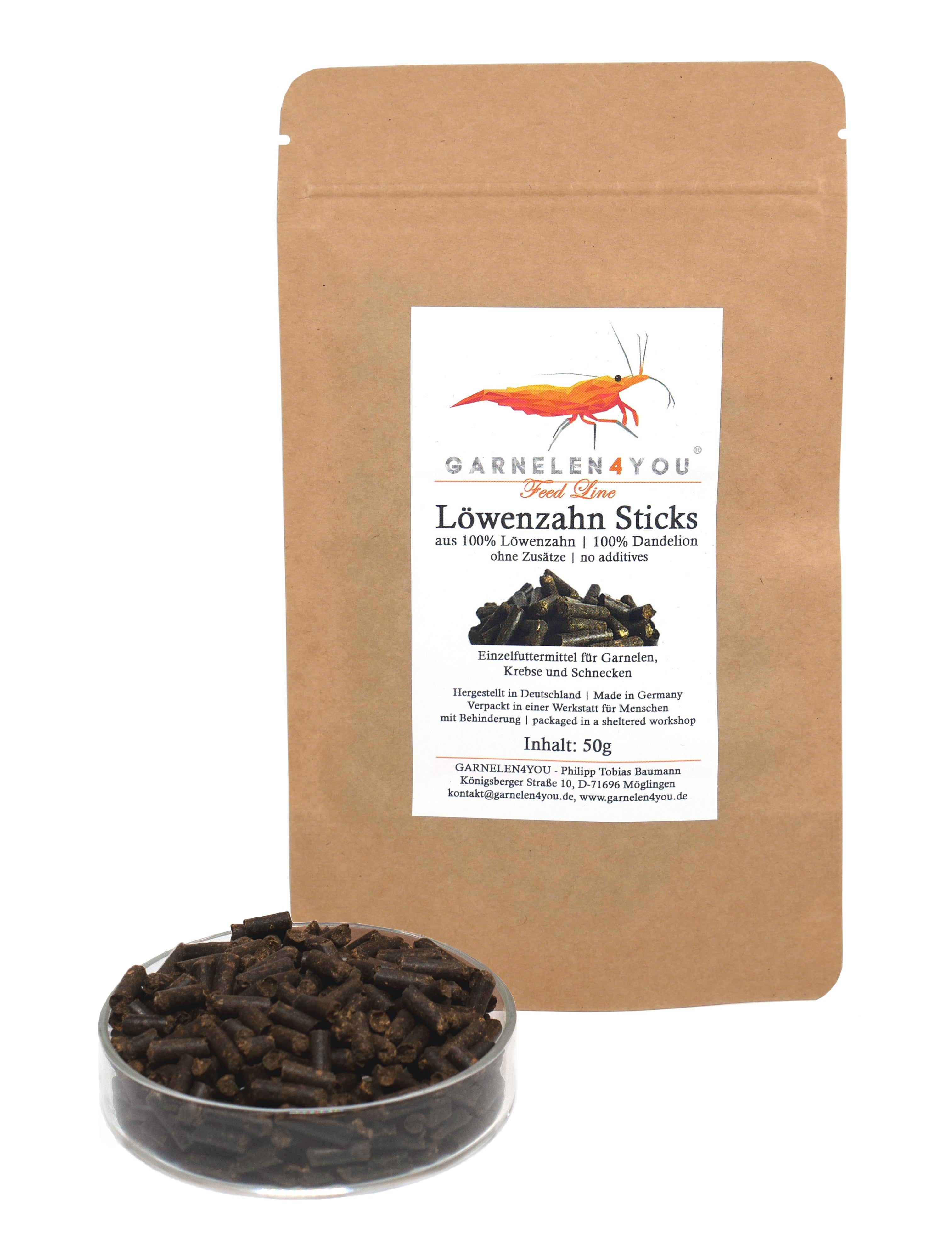 GARNELEN4YOU® Dandelion Sticks