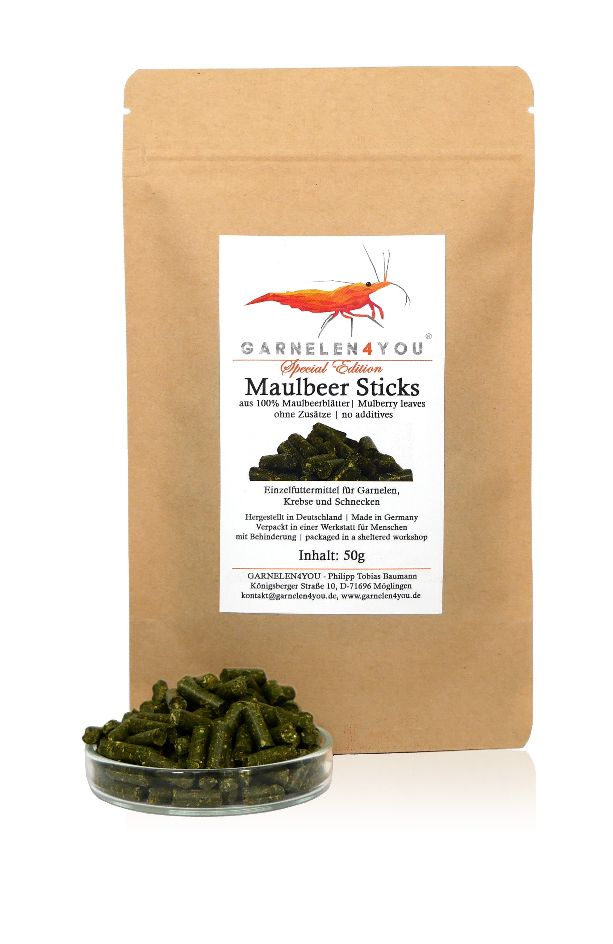 GARNELEN4YOU® Mulberry Sticks